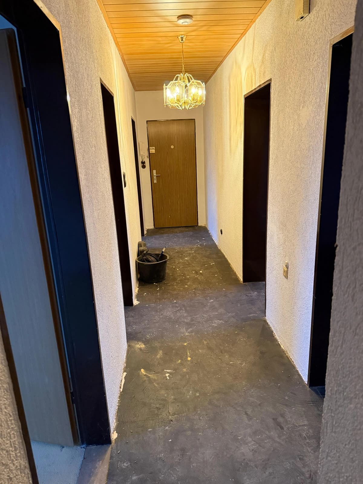 Flursanierung, vorher